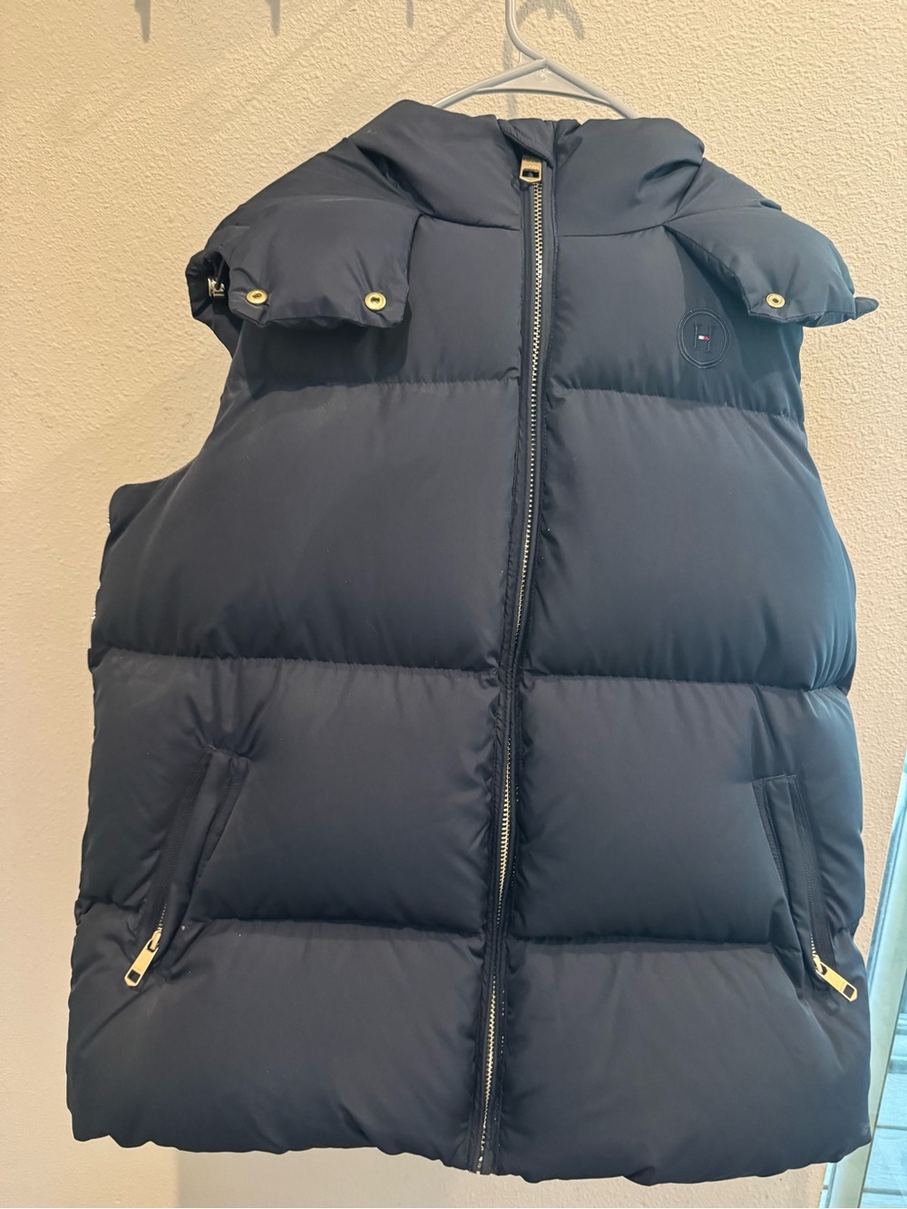 Tommy Hilfiger Navy Puffer Vest